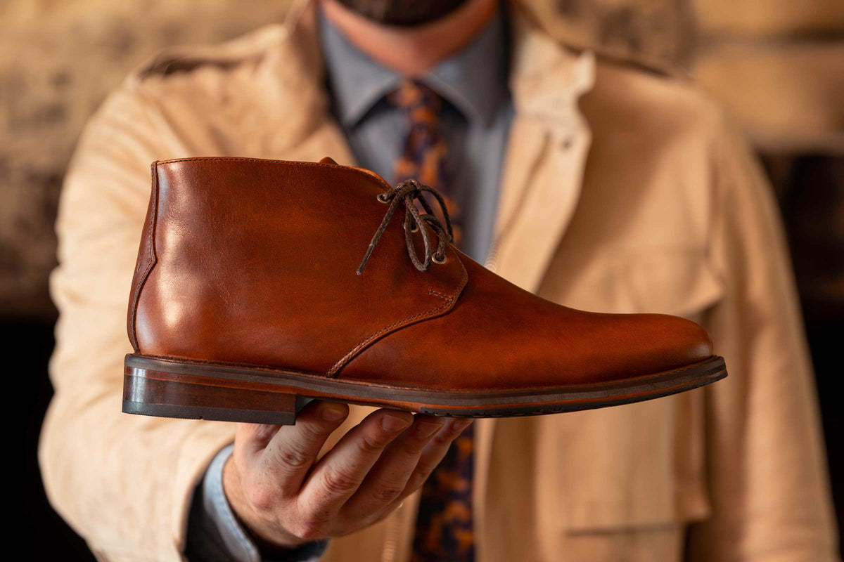Martin Dingman Chukka boots Martin Dingman Blue Ridge Bullhide Shoe – Patrick James main image 3