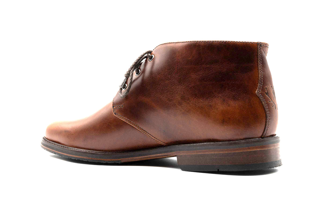 NEW MARTIN DINGMAN men\'s old row oiled saddle leather chukka boots in cigar Old Row Oiled Saddle Leather Chukka Boots - Cigar | Martin  main image 4