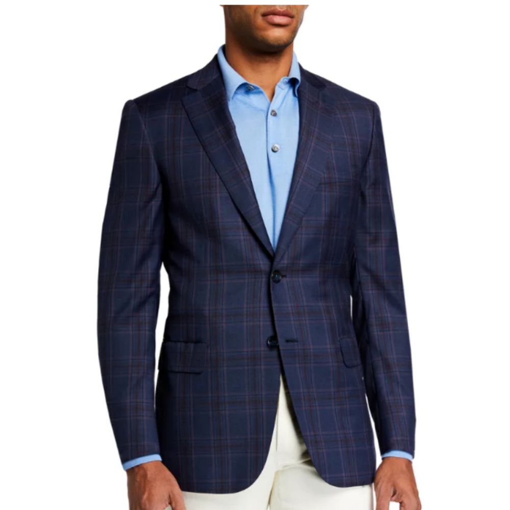 BRIONI PLAID SPORT COAT Bratteli Family Stores